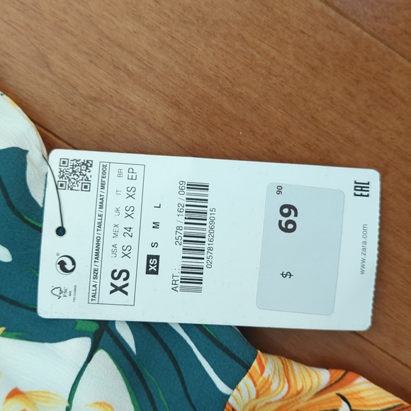 Zara XS summer/spring jumpsuit - Picture 2 of 4